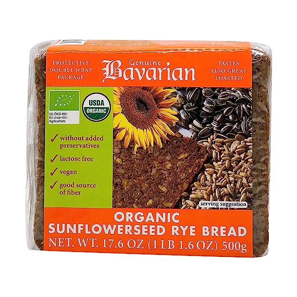 ORGANIC SUNFLOWERSEED RYE BREAD Food Gallery