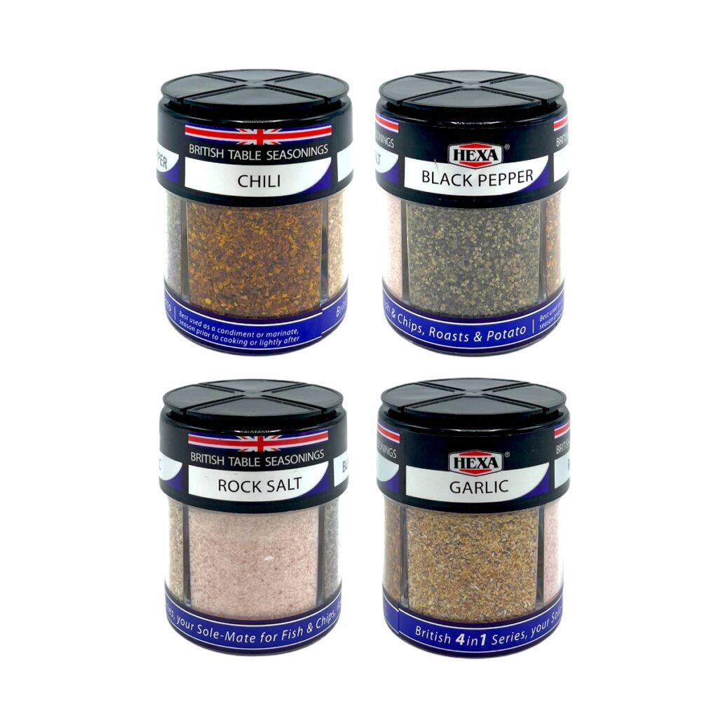 HEXA BRITISH TABLE SEASONING (4 in 1) Food Gallery